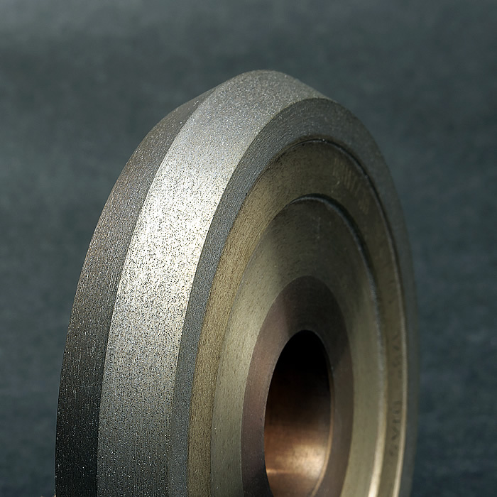 ダイヤモンドホイール V型（菱ひし山）ホイル｜ダイヤモンドホイールの事ならGlassKing